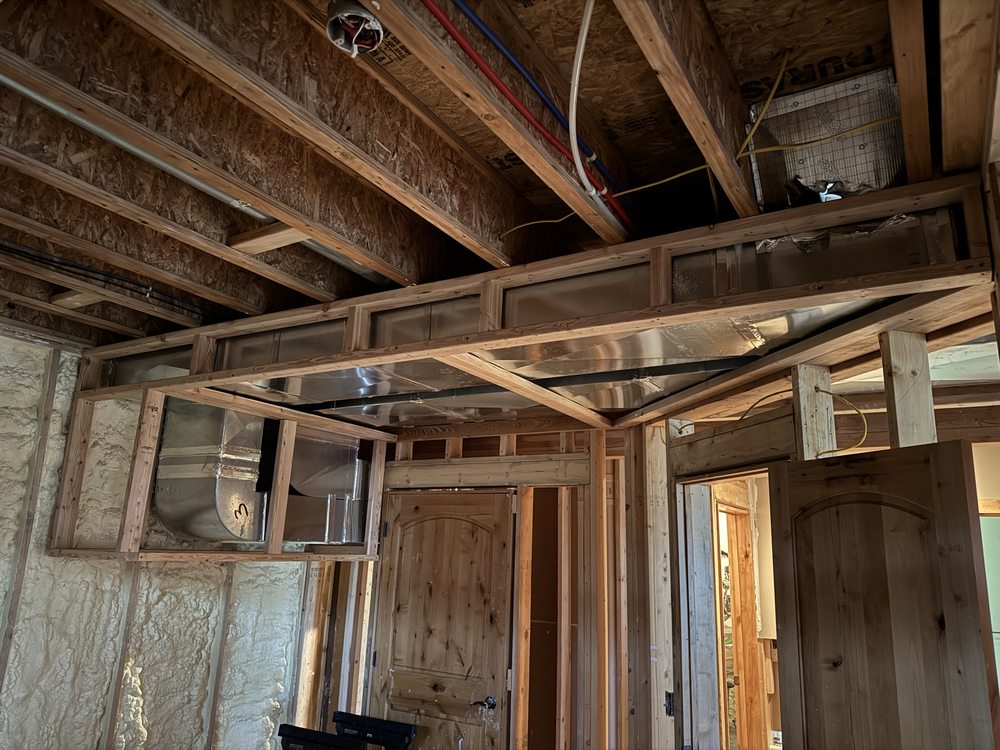 Basement Framing & Ductwork