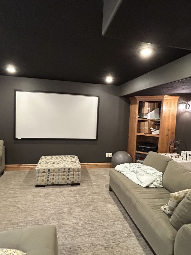 Basement Home Theater