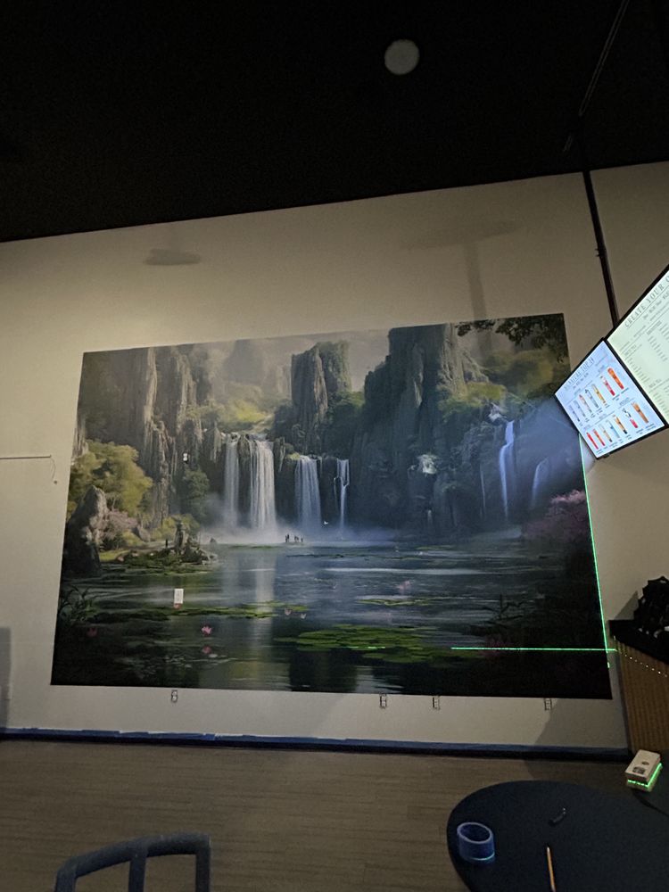 Finished Mural Display