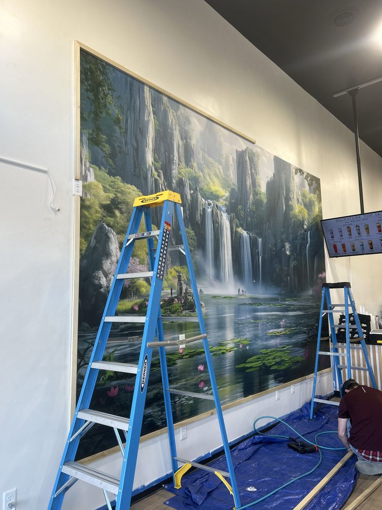 Commercial Mural Installation