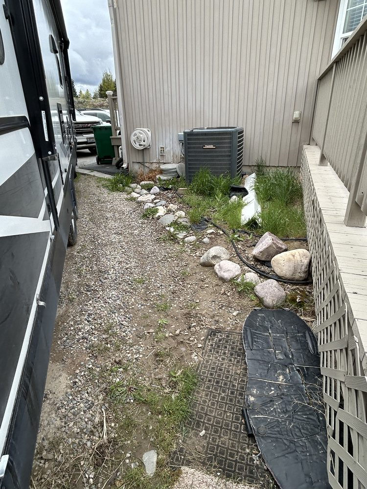 Side Yard Transformation - Before